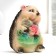 Pigger "Hedgehog with flowers" 11x11x15cm