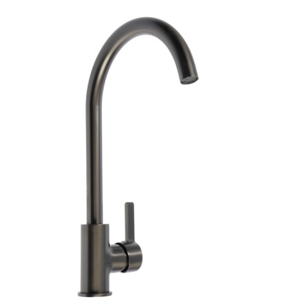 Accoona A4594st kitchen mixer, single -leaf, pour 27 cm, brass, color weapons steel 1082933-1