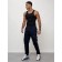 Cargo jeans men, size 54, dark blue color