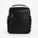 Male bag over the shoulder, Textura, 3 external pockets, black color