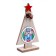 New Year's decor with backlight "Christmas tree with a star and a Nutcracker" 11 × 4.5 × 20 cm