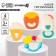 A set of rattles "Sweets", with elastic elements, 4 pcs, crumb I