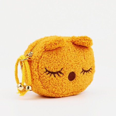 Bag's bag with lightning, long cord, yellow color