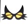 Carnival glasses "cat"