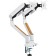 Crasstein for Monitors Ultramounts UM733W White 17 "-32" Max.8kg Table Turn and NACL 107809