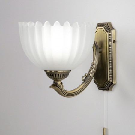 Sconces Citilux "Seville" CL414313, 16.5x16.5 cm, 1x75W, E27, brown color-7