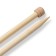 Sleeps are straight, bamboo, 9.0 mm/33cm, 2 pcs