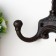 Decorative metal hooks "elk" 15x16x3.5 cm