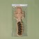 The comb is massage, wooden, 5 × 22 cm, color "Light wood"