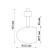 TRUKOL LOW PORT 1-F, 1x50W GU10, white color