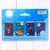 A set of magnetic bookmarks "for space knowledge", 4 pcs.