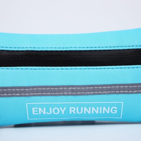 Board for running a waist, on a zipper, blue color-3