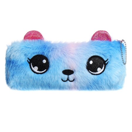 Penal School fur on the zipper Calligrata "Mishka", mix-2