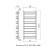 Water towels Domoterm "Calipso", P12, 12 crossbars, 500 x 985 mm, bronze