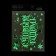 Interior sticker with a luminous layer "Happy New Year", 21 x 29.7 cm, New Year