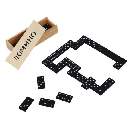 Gift set 3 in 1 "February 23", Domino, Loto, maps, 18+-2