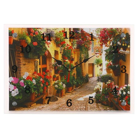Watch wall, series: city, Flower Street, 25x35 cm-4