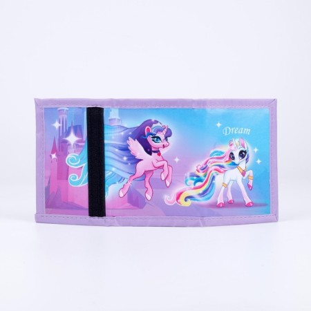 Wallet "Magic Unicorns" on Velcro-3