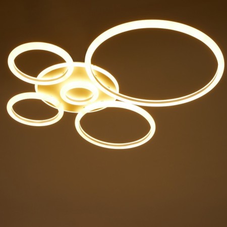 Chandelier 2041/5 LED 164W white 73x61x7 cm Bayerlux-2