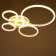 Chandelier 2041/5 LED 164W white 73x61x7 cm Bayerlux
