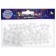 Figure for crafts and decor "Shar", set 55 pcs., Size 1 pcs: 0.5 - 1 cm, white color