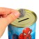The piggy bank "Happy New Year", Spider-Man Blue