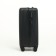 Average suitcase 24 "on a zipper, code lock, 4 wheels, black color