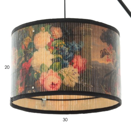 Taleshire "Flower liner" E27 40W Black 22x22x155cm Model F761TT-1006-4