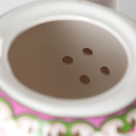 Teapot porcelain harness "Blanco", 800 ml, white color-3
