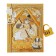 Notebook in a gift box A6, 96 sheets, a color block, on an anime castle, mix
