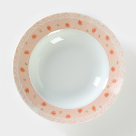 Porcelain plate "Shebbi chic", d = 20 cm-1