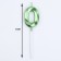 Candle in the cake on the skewer "Fine", the number "0", the emerald, 5 cm