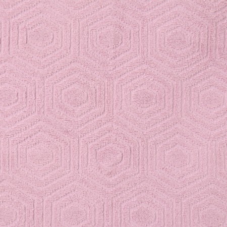 Tainted canvas "rhombus", pink color, 70x130 cm, cotton, 450g/m-2