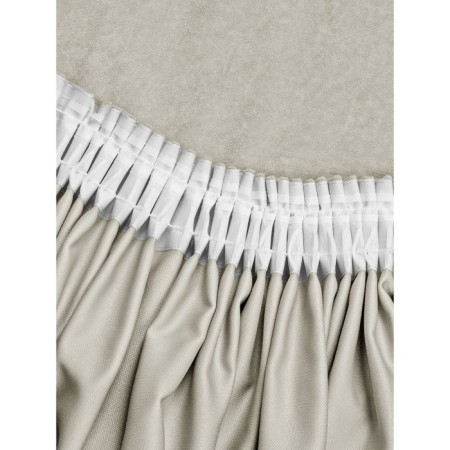 Set of curtains "Canvas", size 200x250 cm, 2 pcs, color gray-2