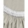 Set of curtains "Canvas", size 200x250 cm, 2 pcs, color gray