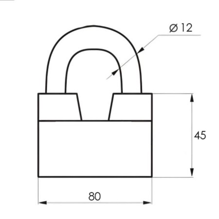 Sibrtekhi-hinged castle ZNO2-9, 80 mm-1