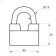 Sibrtekhi-hinged castle ZNO2-9, 80 mm