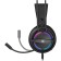 Headphones Defender DEXTER, game, full -size, microphone, USB, backlight, black