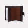 Male purse on Magnet, 3 in 1, department for auto documents and passports, black color