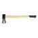 Calun forged tundra, round iron wedge, hikori ax (hazel) 70 cm, 2 kg