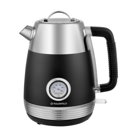 Teapot Maunfeld MFK-621G, Metal, 1.7 L, 2150 W, Black