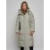 Coat insulated winter female, size 42, green color