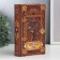Safe-book wood, leatherette "tree. Caches of our family" 21x13x5 cm