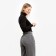 Female turtleneck, black color, size 44-46 (m)