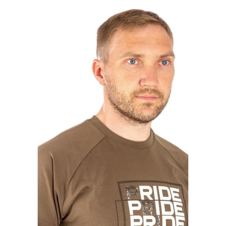 Pride Quadro T-shirt, cotton, light brown, rr s.-6