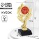 The Cup "The Favorite Mom in the World", award figure, gold, plastic, 17.3 x 6.4 cm.