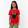 T-shirt Children's Minnie Mouse, height 122-128, red