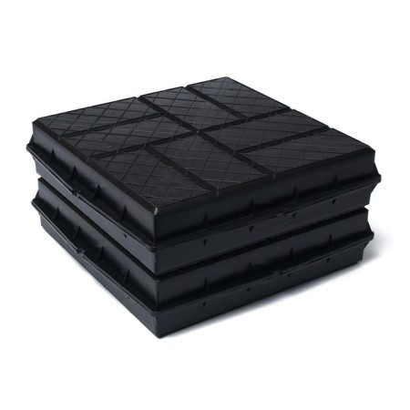 Form for the paving slabs "Plate. 8 bricks ”, 40 × 40 × 5 cm, F13004, 1 pc.-3