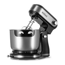 Mixer KitFort KT-3481, stationary, 300 watts, 3 l, 6 speeds, silver