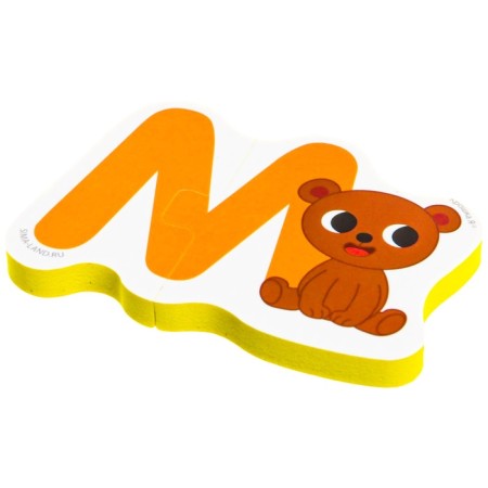 Soft puzzle for kids "Learn the alphabet", 33 puzzles, crumb me-9